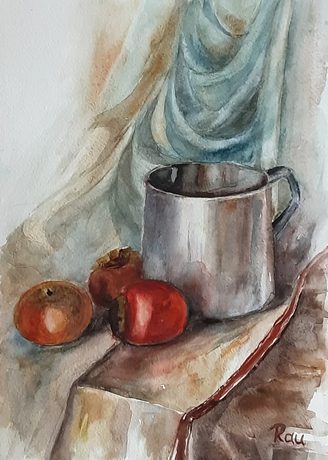 Zatiši. akvarel. 20x30